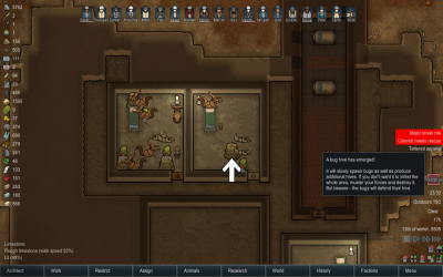 Infestation within mountain rooms bugs.png