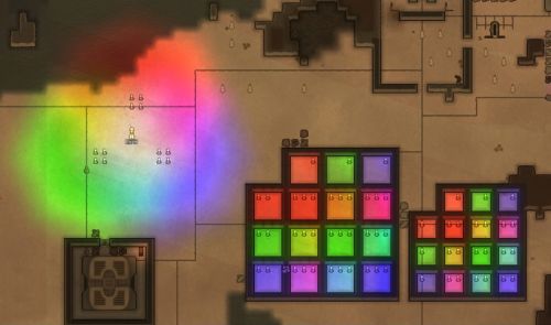 Light % is not additive above the maximum that single colored lights provide.